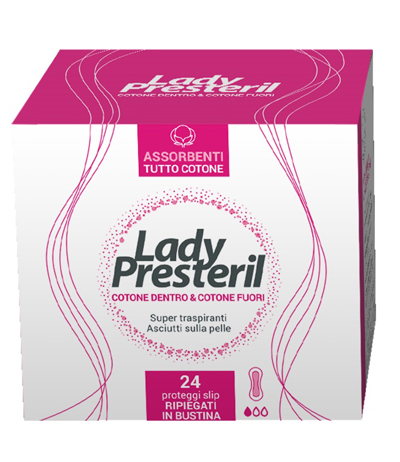 LADY PRESTERIL COTTON POWER PROTEGGI SLIP POCKET ANATOMICI RIPIEGATI PROMO 24 PEZZI - Farmaunclick.it