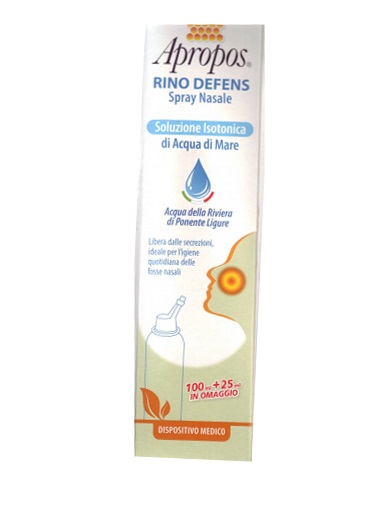 APROPOS RINO DEFENS SOLUZIONE ISOTONICA 125 ML - Farmaunclick.it