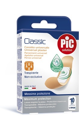 CEROTTO PIC CLASSIC 25X72 MM 10 ANTIBATTERICO 10 PEZZI - Farmaunclick.it