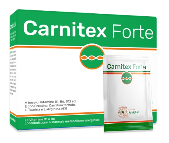 CARNITEX FORTE 20 BUSTINE 100 G - Farmaunclick.it