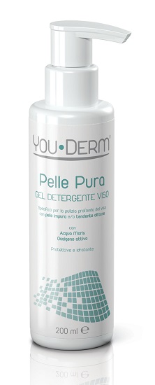 YOUDERM PELLE PURA GEL DETERGENTE VISO 200 ML - Farmaunclick.it