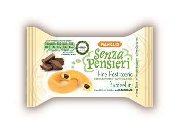 SENZA PENSIERI BURANELLINI RIPIENI ALLA CREMA DI CACAO 150 G PORZIONI MONODOSE - Farmaunclick.it