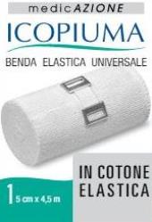 BENDA ELASTICA ICOPIUMA UNIVERSALE CM 5 X 4,5 MT 1 PEZZO - Farmaunclick.it