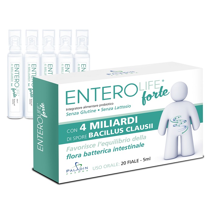 ENTEROLIFE FORTE 4 MILIARDI 20 FIALE DA 5 ML - Farmaunclick.it