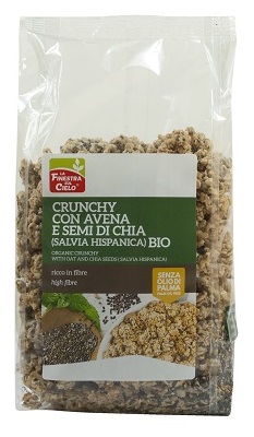 FSC CRUNCHY CON AVENA E SEMI DI CHIA BIO CON OLIO DI GIRASOLE SENZA OLIO DI PALMA 375 G - Farmaunclick.it