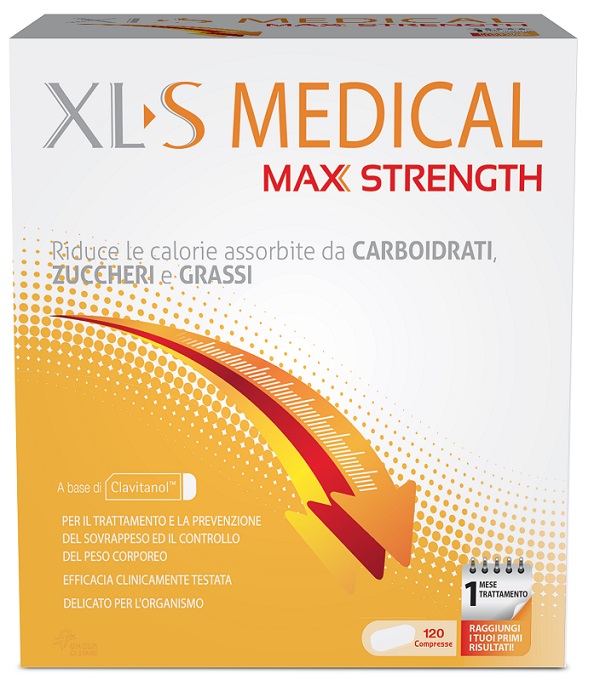 XLS MEDICAL MAX STRENGTH 120 COMPRESSE - Farmaunclick.it