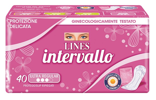PROTEGGISLIP LINES INTERVALLO RIPIEGATO 40 PEZZI - Farmaunclick.it