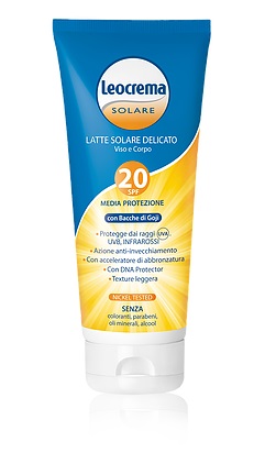 LEOCREMA SOLARE GOJY SPF20 200 ML - Farmaunclick.it