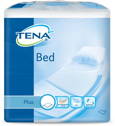 TRAVERSA PER INCONTINENZA NON RIMBOCCABILE TENA BED PLUS 60X40CM 40 PEZZI - Farmaunclick.it