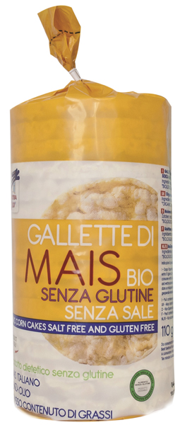 FSC GALLETTE DI MAIS SENZA SALE BIOLOGICHE 110 G - Farmaunclick.it