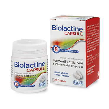BIOLACTINE FERMENTI + VITAMINE 20 CAPSULE - Farmaunclick.it