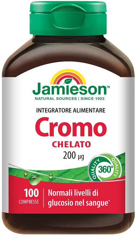 JAMIESON CROMO CHELATO 100 COMPRESSE - Farmaunclick.it