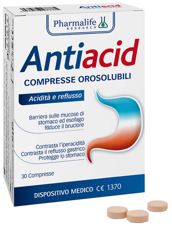 ANTIACID 30 COMPRESSE OROSOLUBILI - Farmaunclick.it