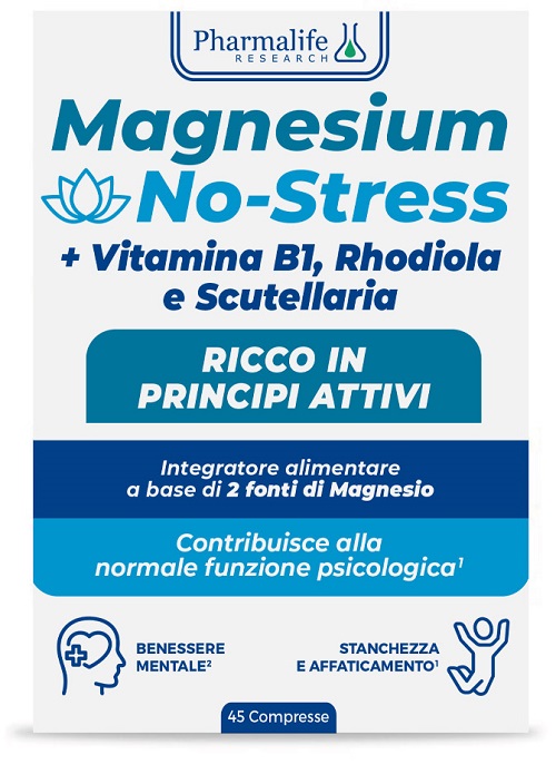MAGNESIUM NO STRESS 45 COMPRESSE - Farmaunclick.it