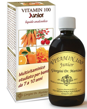 VITAMIN 100 JUNIOR LIQUIDO ANALCOLICO 500 ML - Farmaunclick.it