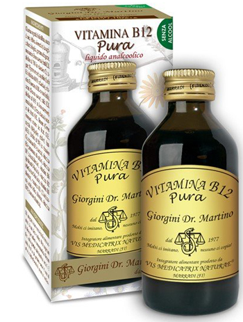 VITAMINA B12 PURA 100 ML LIQUIDO ANALCOLICO - Farmaunclick.it
