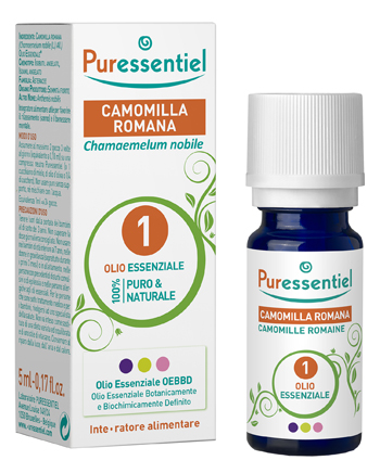 PURESSENTIEL CAMOMILLA ROMANA OLIO ESSENZIALE 5 ML - Farmaunclick.it