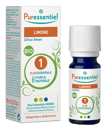 PURESSENTIEL LIMONE OLIO ESSENZIALE BIO 10 ML - Farmaunclick.it