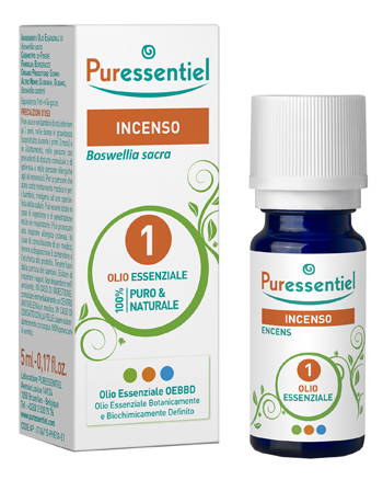 PURESSENTIEL INCENSO OLIO ESSENZIALE 5 ML - Farmaunclick.it