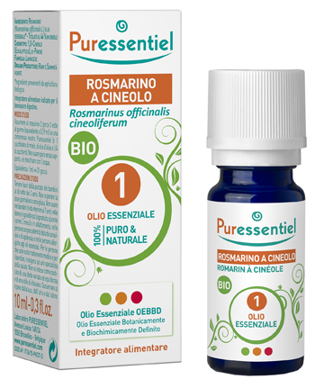 PURESSENTIEL ROSMARINO CINEOLO OLIO ESSENZIALE BIO 10 ML - Farmaunclick.it