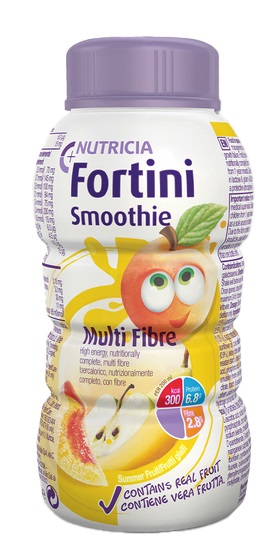 FORTINI SMOOTHIE MULTI FIBRE GUSTO FRUTTI GIALLI 200 ML - Farmaunclick.it