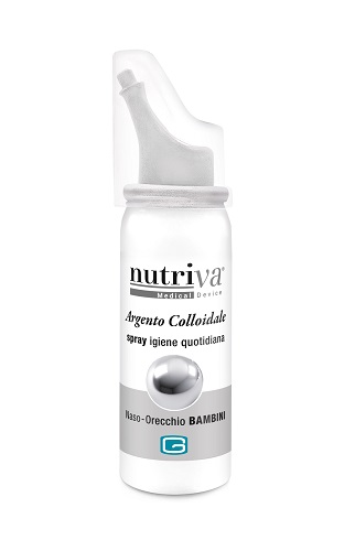 NUTRIVA ARGENTO COLLOIDALE NASO/ORECCHIE 30 ML - Farmaunclick.it
