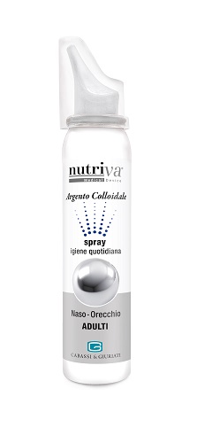 NUTRIVA ARGENTO COLLOIDALE NASO/ORECCHIE 100 ML - Farmaunclick.it