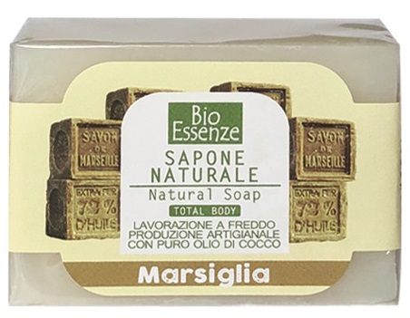 BIO ESSENZE SAPONE NATURALE MARSIGLIA 100 G - Farmaunclick.it