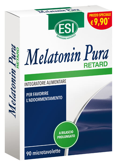ESI MELATONIN PURA RETARD 90 MICROTAVOLETTE OFFERTA - Farmaunclick.it