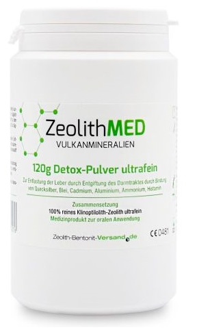 ZEOLITE MED DETOX POLVERE 120 G - Farmaunclick.it