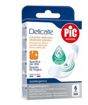 CEROTTO PIC DELICATE DITA ANTIBATTERICO 6 PEZZI - Farmaunclick.it