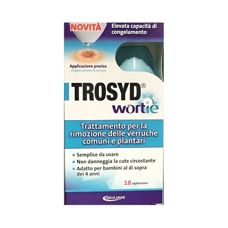 TROSYD WORTIE CRIOGENIZZANTE VERRUCHE COMUNI/PLANTARI 50 G - Farmaunclick.it