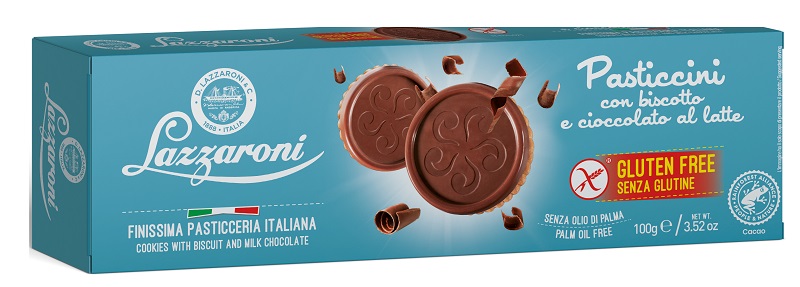 PASTICCINI BISCOTTO/CIOCCOLATO AL LATTE 100 G - Farmaunclick.it