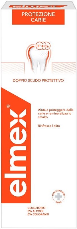 ELMEX PROTEZIONE CARIE COLLUTORIO FLUORURO AMMINICO 400 ML - Farmaunclick.it