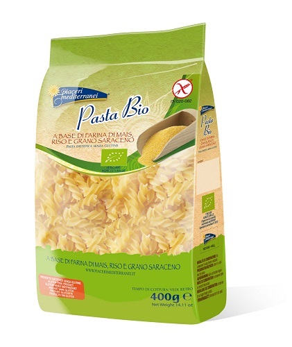 PIACERI MEDITERRANEI FUSILLI BIO 400 G - Farmaunclick.it