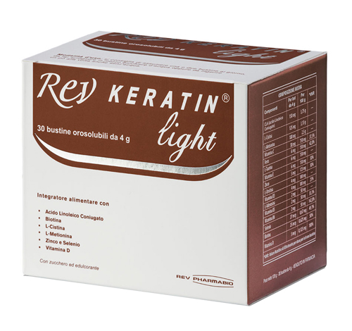REV KERATIN LIGHT 30 BUSTE 120 G - Farmaunclick.it