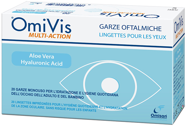 GARZE OFTALMICHE OMIVIS 20 PEZZI - Farmaunclick.it