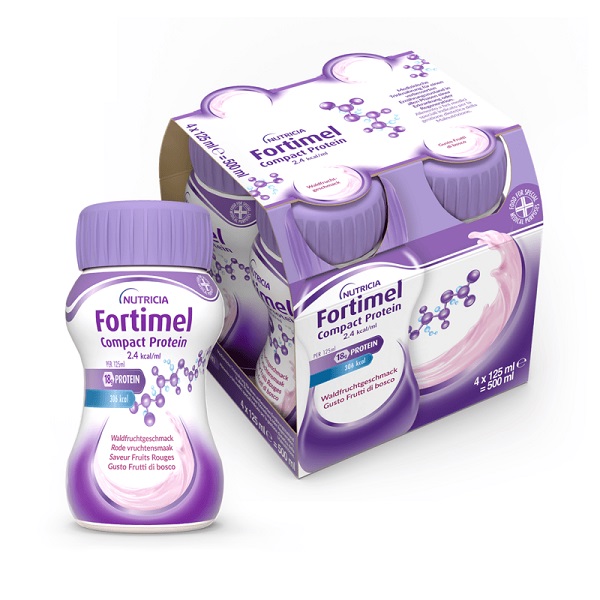 FORTIMEL COMPACT PROTEIN FRUTTI DI BOSCO 4X125 ML - Farmaunclick.it