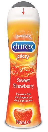 DUREX FRAGOLA GEL LUBRIFICANTE 50 ML - Farmaunclick.it