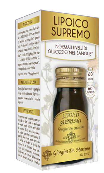LIPOICO SUPREMO 60 PASTIGLIE - Farmaunclick.it