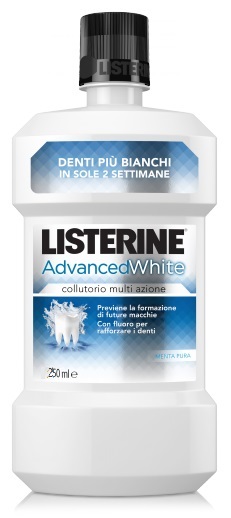 LISTERINE ADVANCE WHITE 250 ML - Farmaunclick.it
