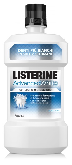 LISTERINE ADVANCE WHITE 500 ML - Farmaunclick.it