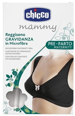 CHICCO MAMMY REGGISENO MICROFIBRA GRAVIDANZA NERO 5C - Farmaunclick.it