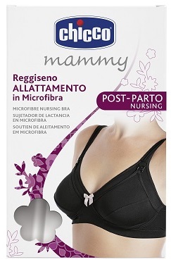 CHICCO MAMMY REGGISENO MICROFIBRA ALLATTAMENTO NERO 3D - Farmaunclick.it