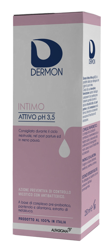 DERMON INTIMO ATTIVO 250 ML - Farmaunclick.it