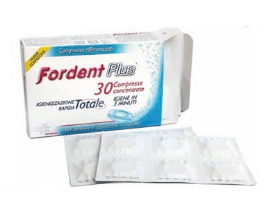 FORDENT PLUS 30 COMPRESSE CONCENTRATE PER DENTIERE E APPARECCHI ORTODONTICI - Farmaunclick.it