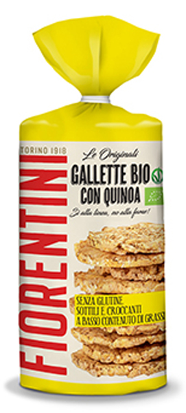 BIO GALLETTE QUINOA 120 G - Farmaunclick.it