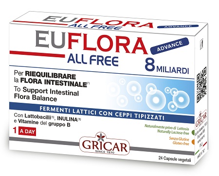 EUFLORA ADVANCE ALL FREE 24 CAPSULE - Farmaunclick.it