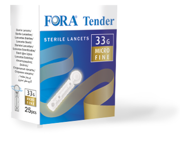 LANCETTE PUNGIDITO FORA TENDER 33 GAUGE 25 PEZZI - Farmaunclick.it