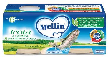 MELLIN OMOGENEIZZATO TROTA 2 X 80 G - Farmaunclick.it